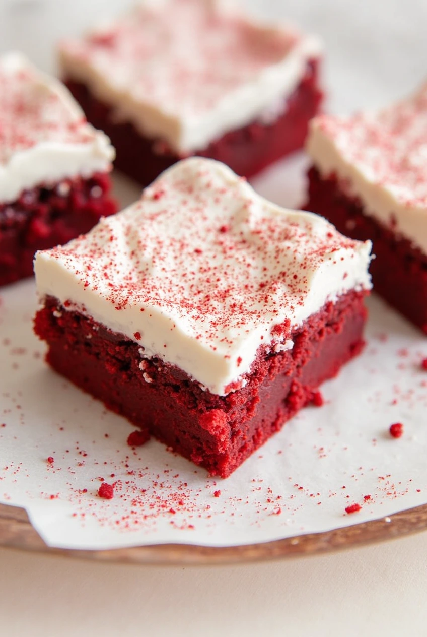 Red Velvet Brownies