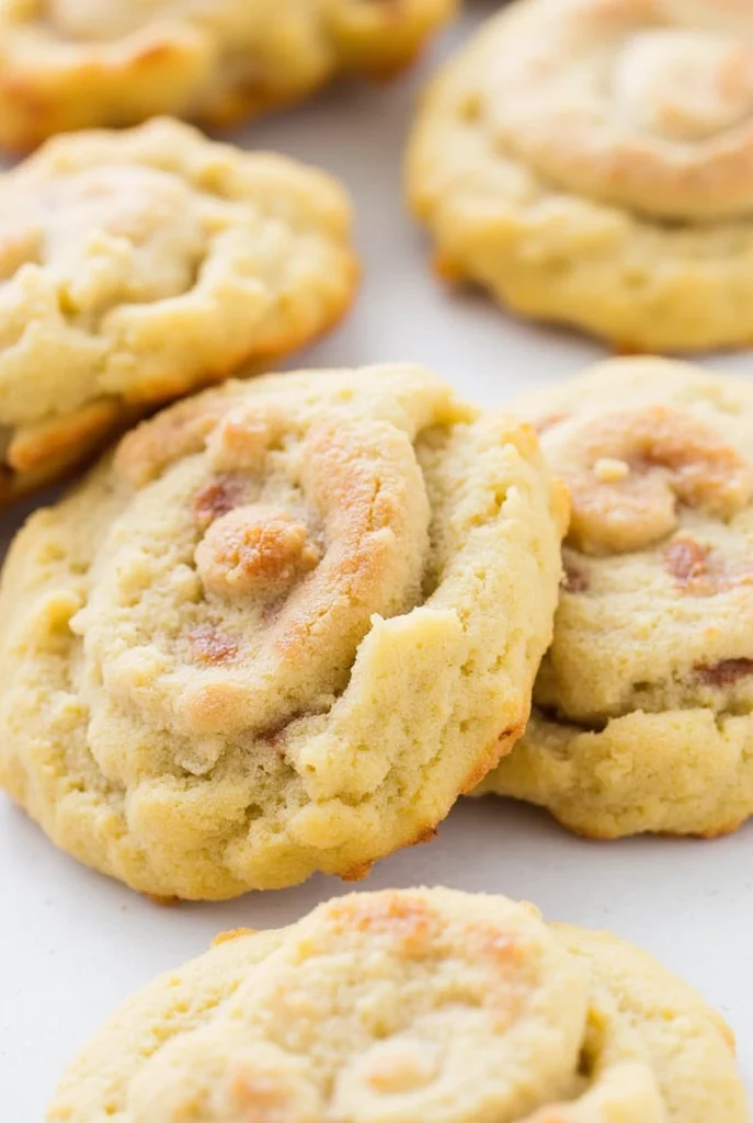 Cinnamon Roll Sugar Cookies.