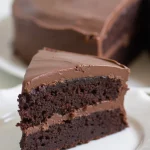 Easy Chocolate Fudge Cake