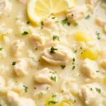 Greek Lemon Chicken Soup