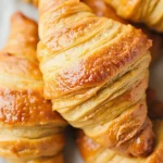 Homemade Flaky Croissants