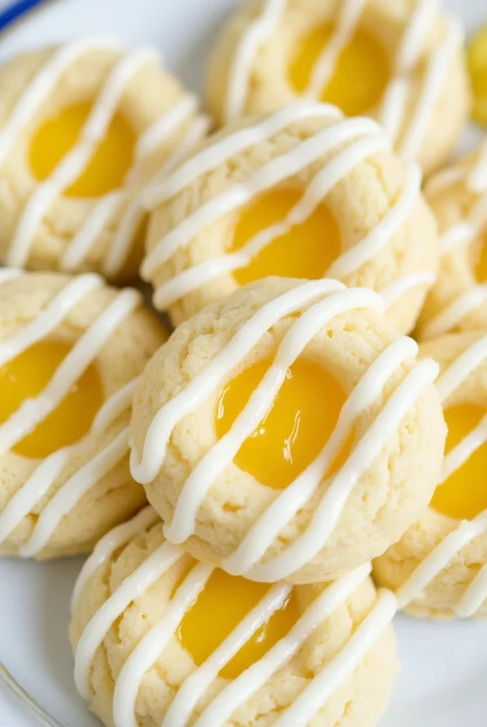 Lemon Thumbprint Cookies