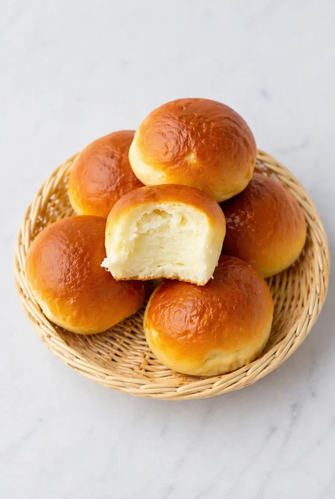 Milk Brioche Recipe from the top view