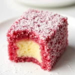 Raspberry Lamingtons