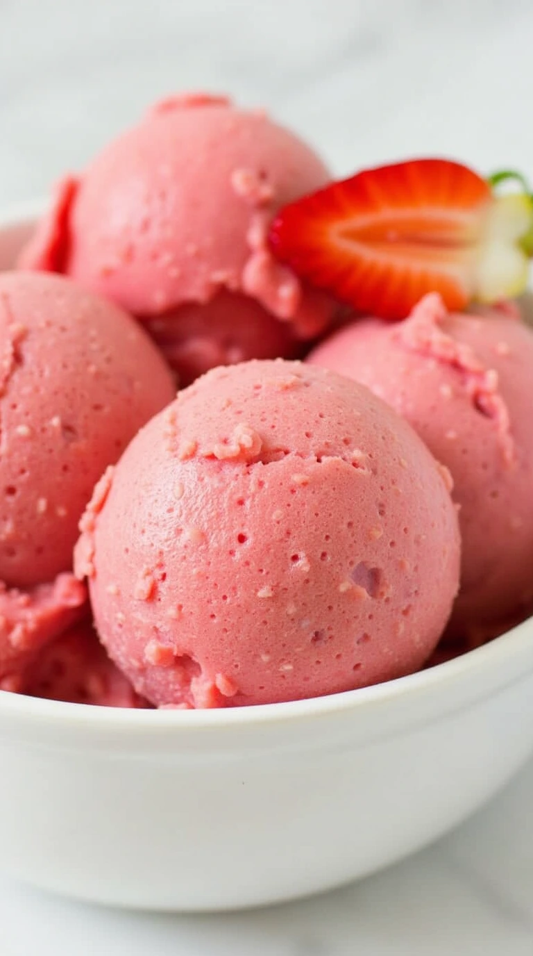 Strawberry Sorbet Recipe