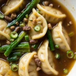 Potsticker soup