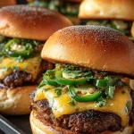 Jalapeño-Onion Smash Burgers