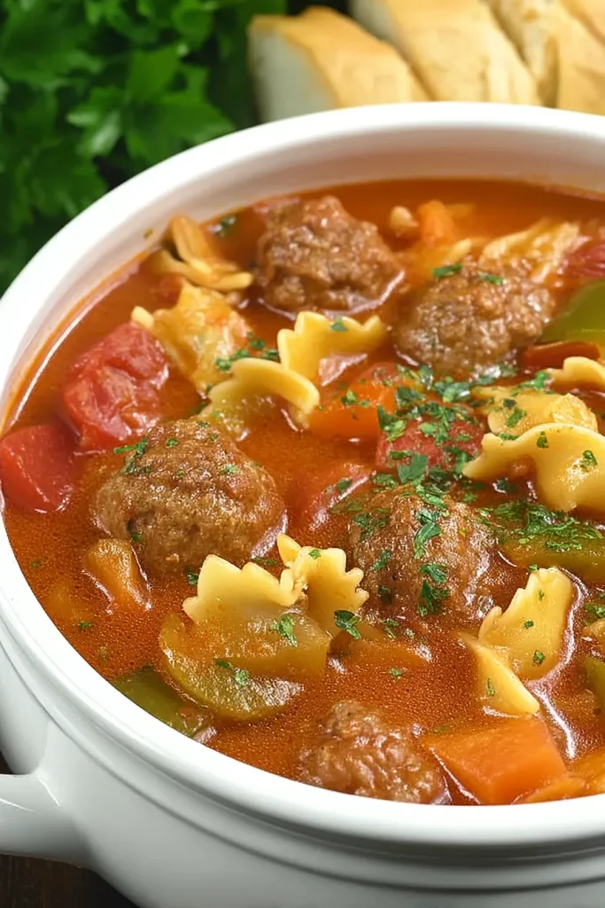 OLD-FASHIONED MEATBALL STEW