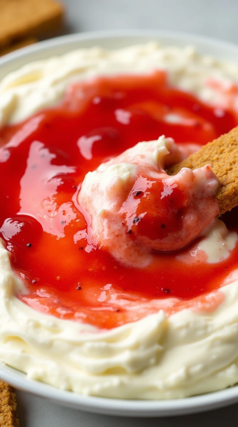 Strawberry Cheesecake Dip