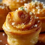 cheesy Garlic Cruffin