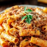 Beef Pasta in Tomato Sauce