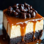Caramel Brownie Cheesecake