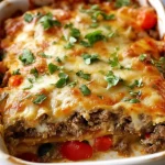 Cheesy Low Carb Philly Cheesesteak Casserole
