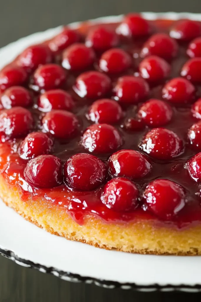 Cherry Upside-Down Cake