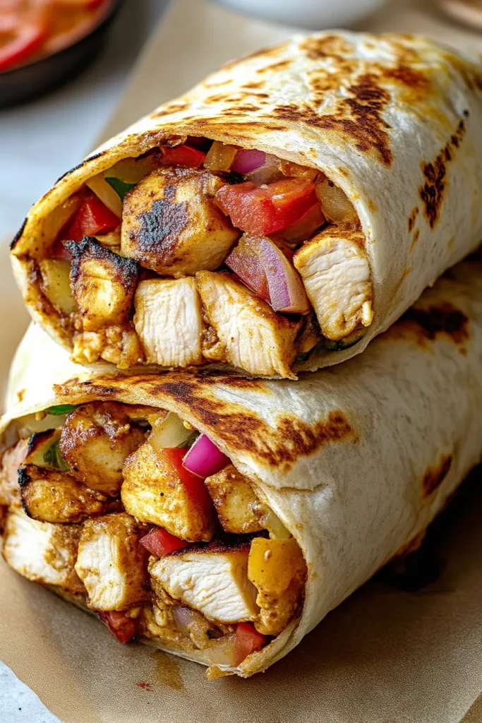 Chicken Shawarma Wraps