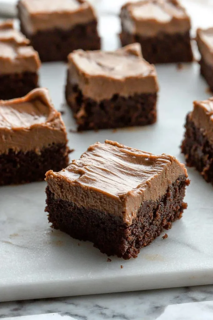 Chocolate Mousse Brownies