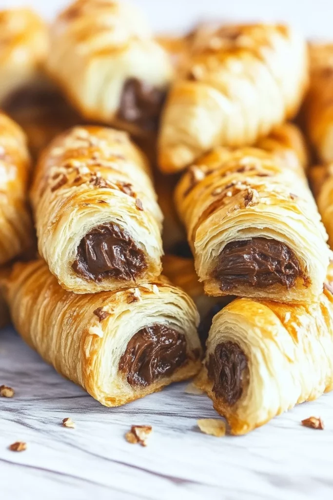 Chocolate Puff Pastries