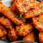 Crispy Smashed Carrots