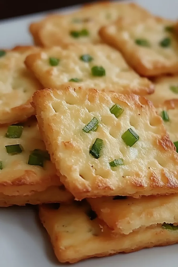 Green Onion Crackers