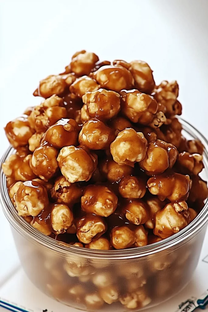 Homemade Caramel Corn