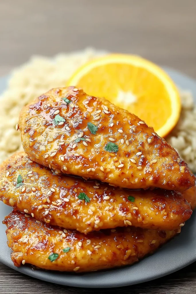 Honey Garlic Chicken Breasts