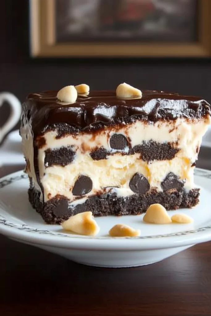 Hot Fudge Ice Cream Bar Dessert
