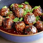 Korean Barbecue-Style Meatballs