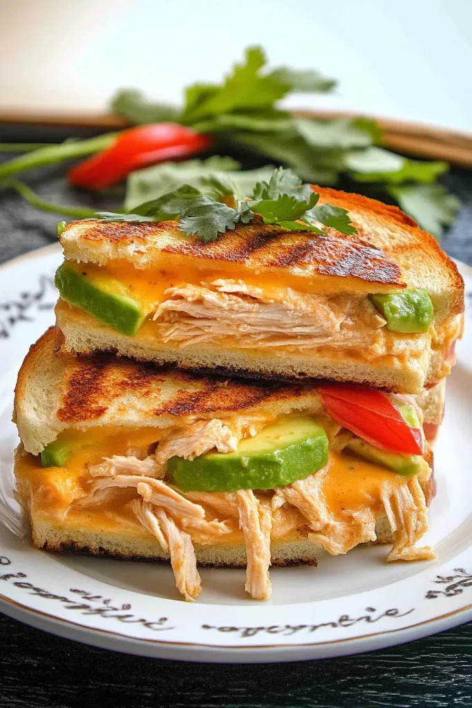 Chipotle Chicken Avocado Melt
