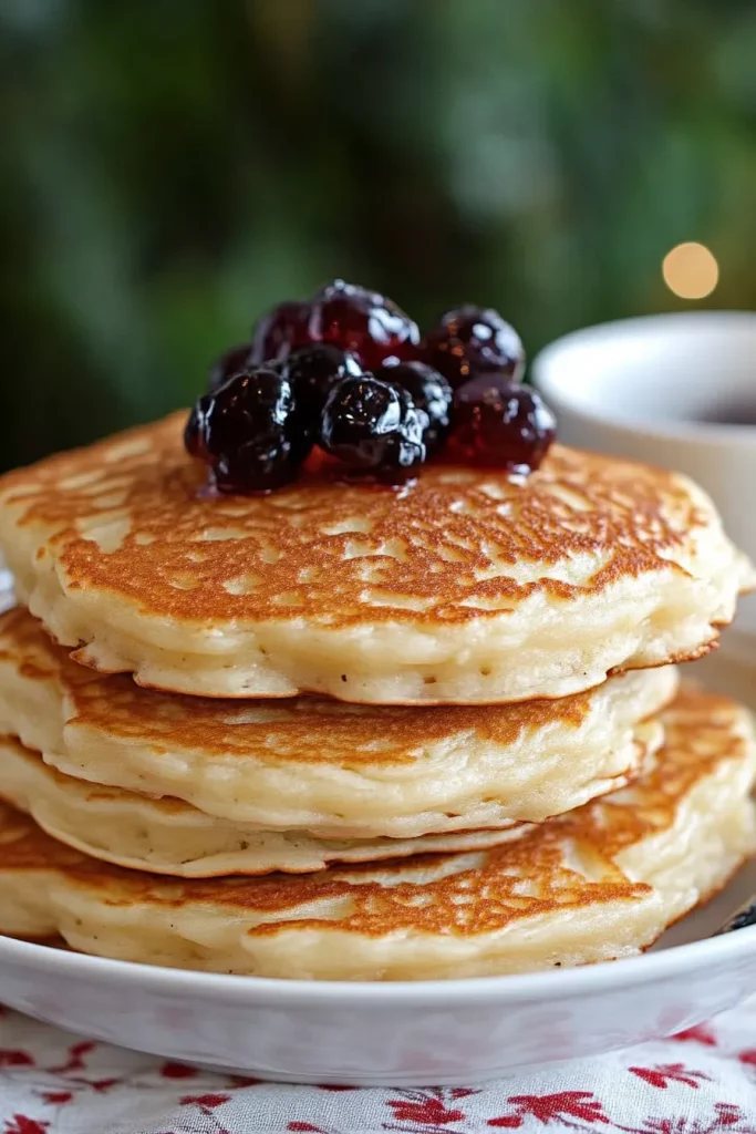 Coconut Cream Pancakes