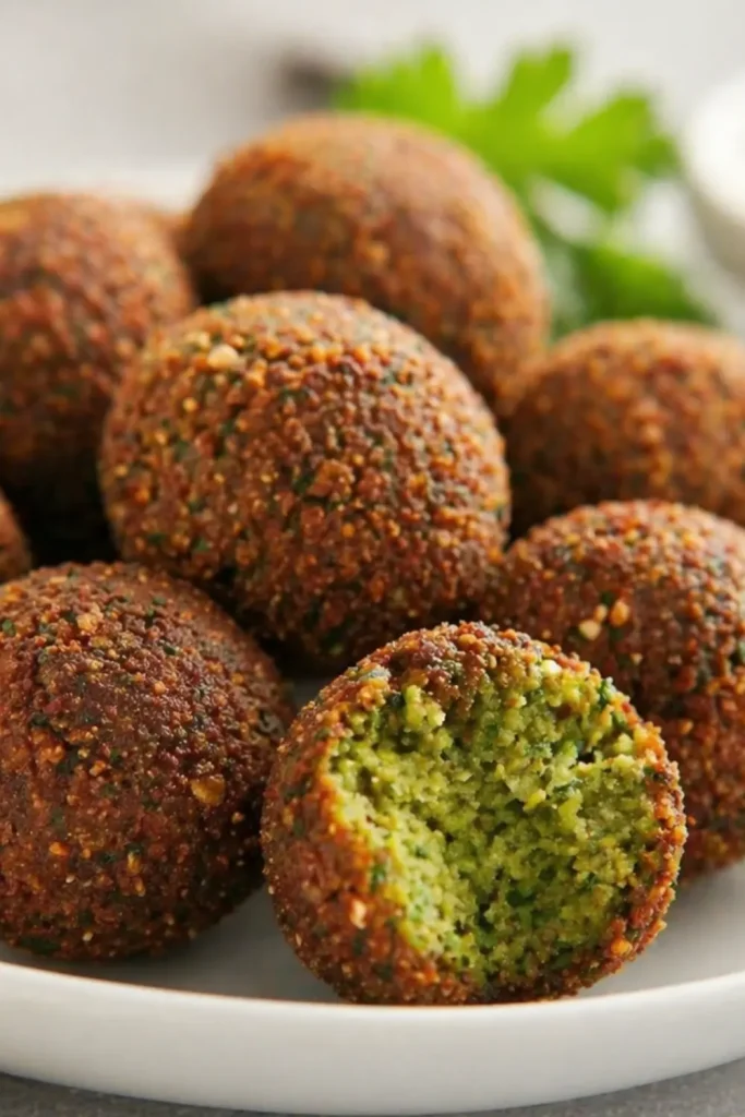 Crispy Falafel Recipe   ( bited )