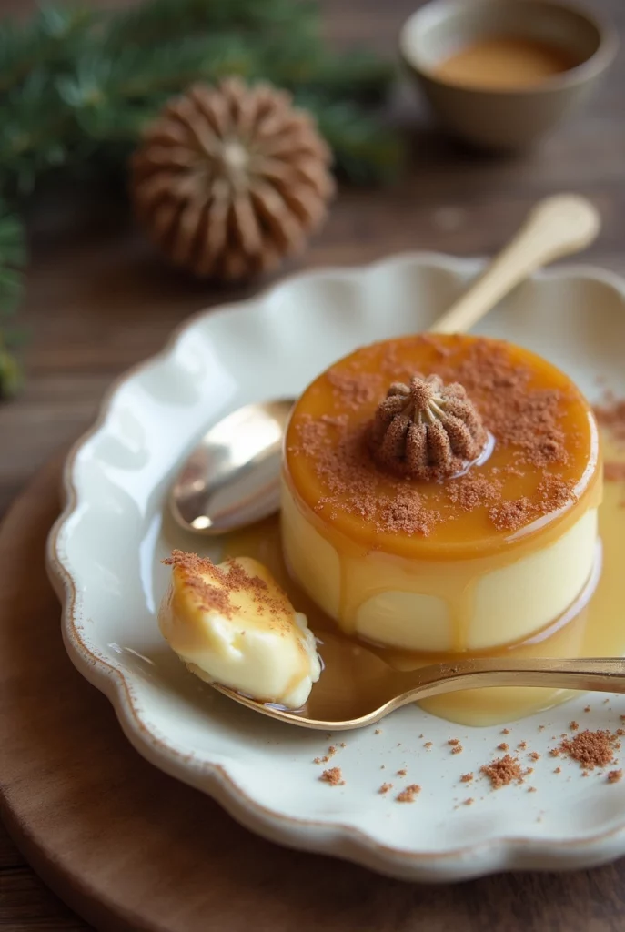 Eggnog Crème Caramel