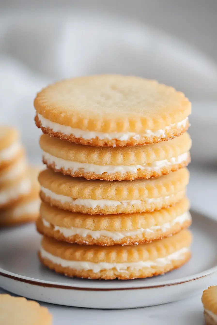 Maple Cream Cookies