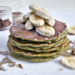 Matcha Banana Pancakes