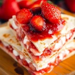 Strawberry Cheesecake Quesadillas
