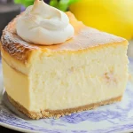 Triple Lemon Meringue Cheesecake