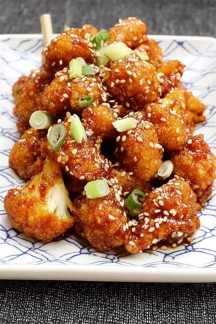 Korean Gochujang Cauliflower