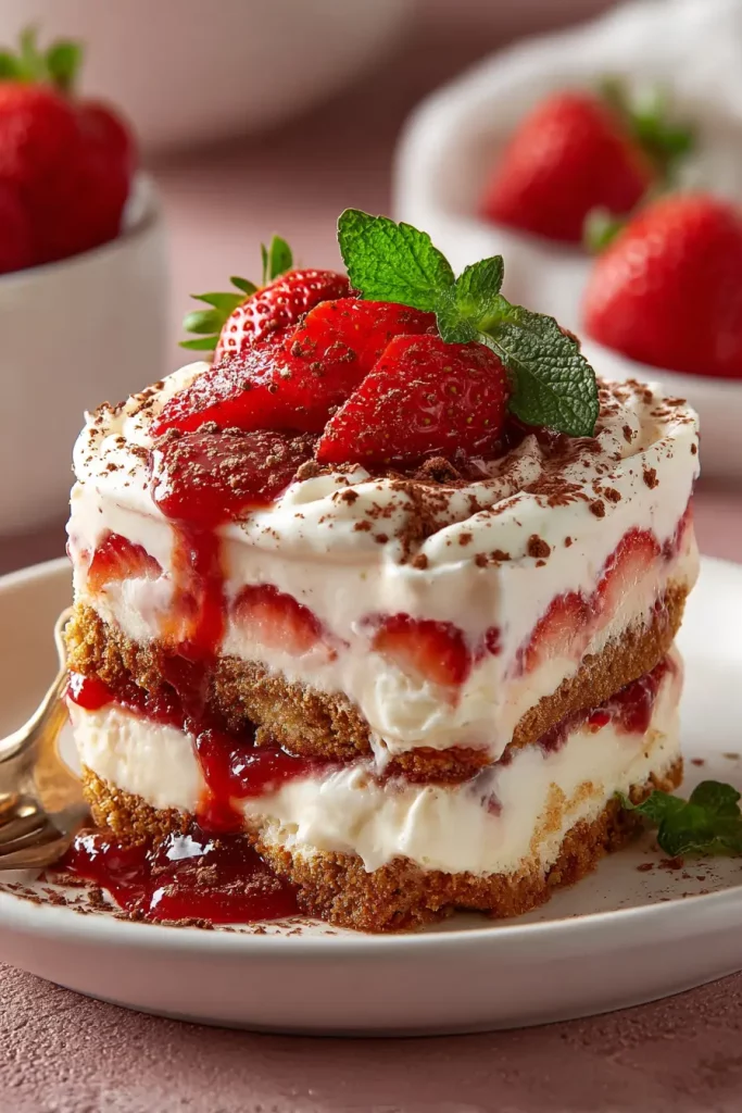Strawberry Tiramisu
