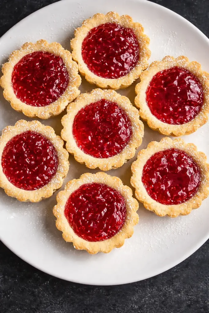 Vegan Jam Tarts ( full plate)