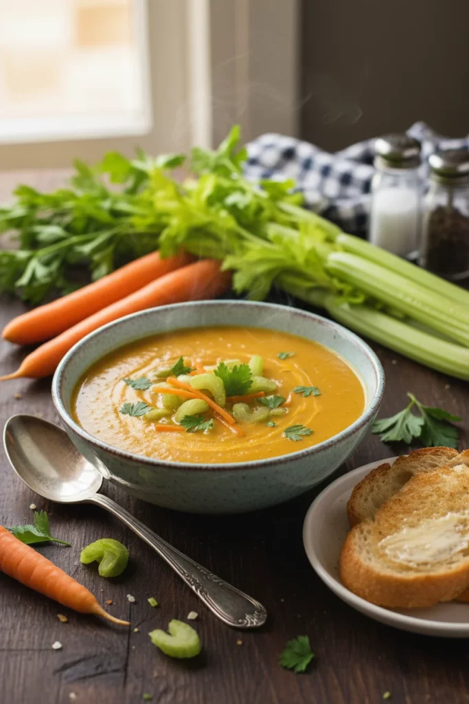 Celery Carrot Soup second view