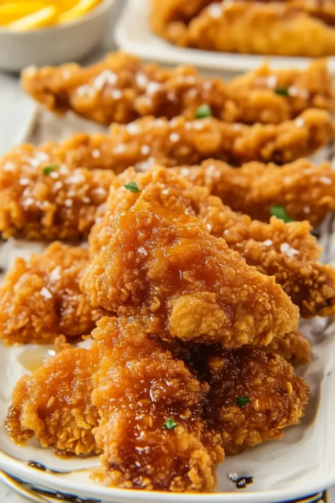 Crispy Hot Honey Chicken Tenders