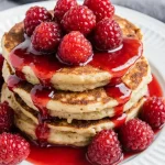 Fluffy Raspberry Pancakes