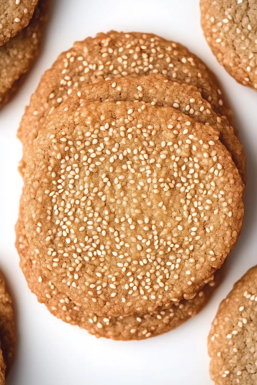 Honey Sesame Cookies