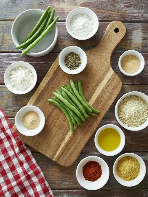 Ingredients For Air Fryer Green Bean Fries