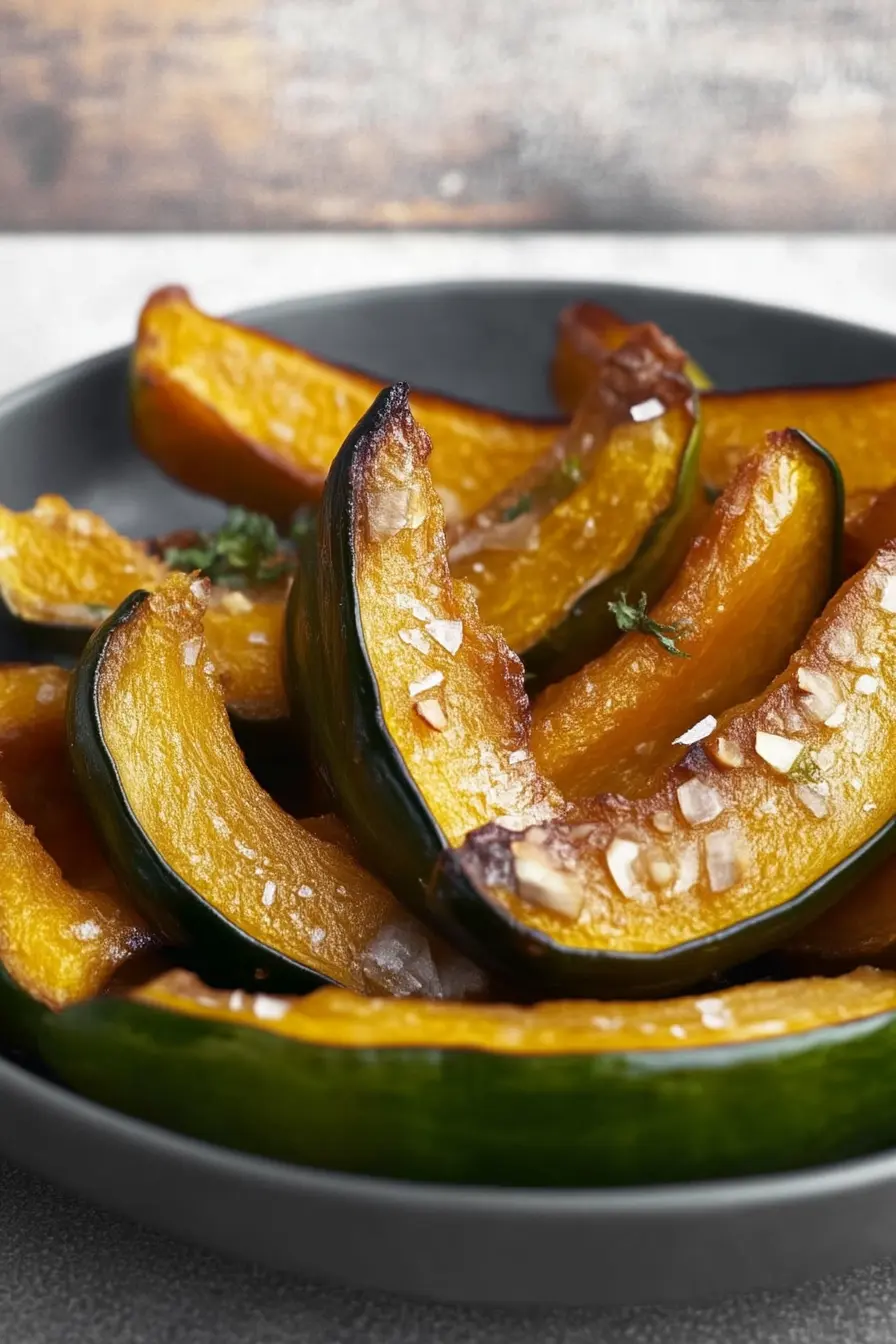 Maple Roasted Acorn Squash