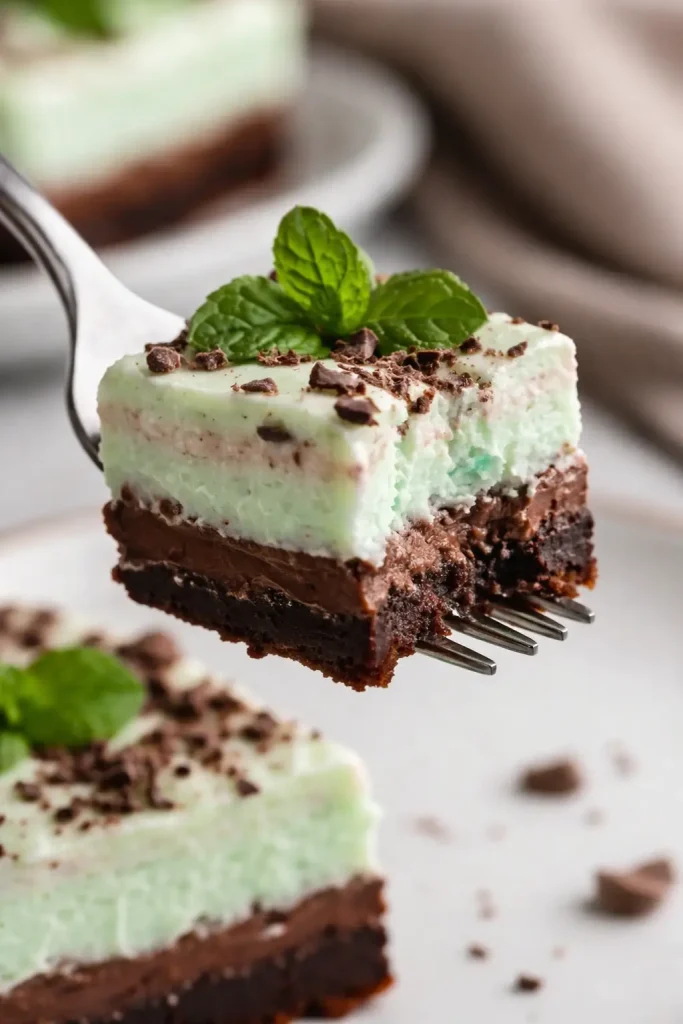 taked some part from Mint Chocolate Lasagna