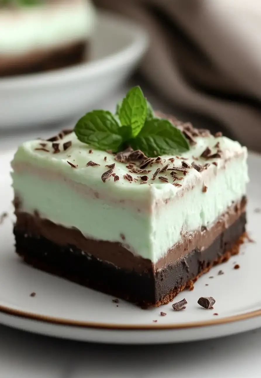 Mint Chocolate Lasagna