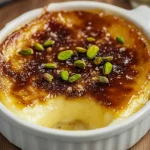 Vegan Pistachio Crème Brûlée