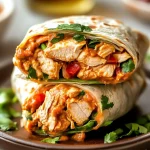 Spicy Thai Chicken Wraps