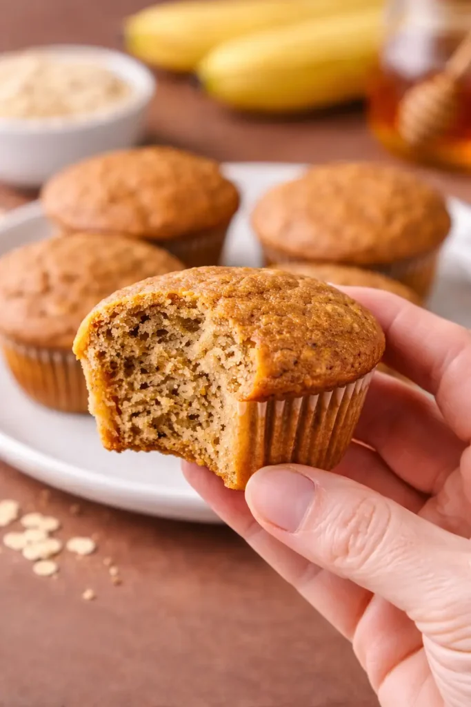 Apple Cinnamon Muffins bitten