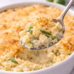 Brussels Sprout Mac 'n Cheese full spoon